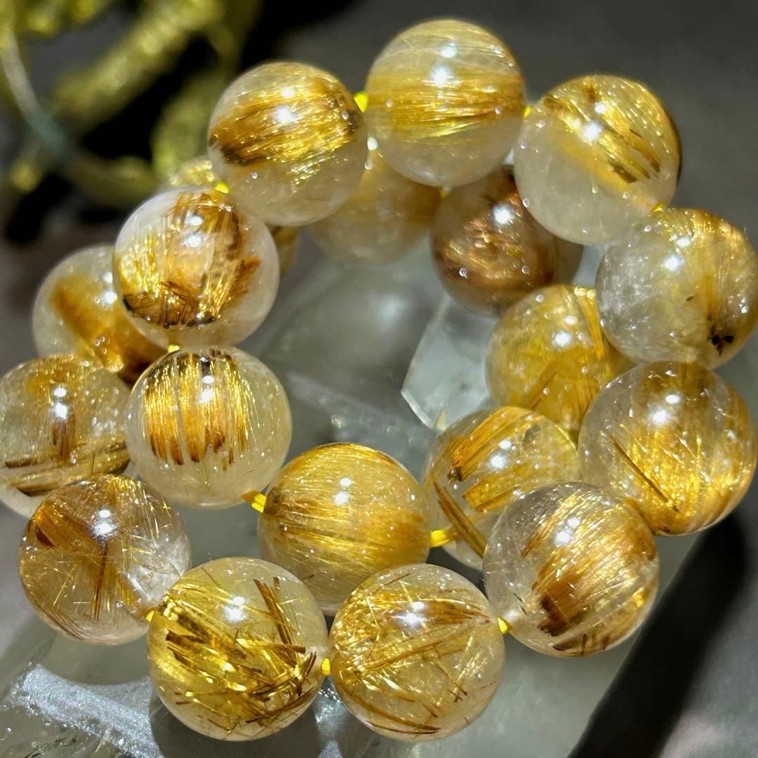 ☆ きいろちゃん様！福徳弁天秘宝③！キャッツアイ　タイガー タイチンルチルブレス