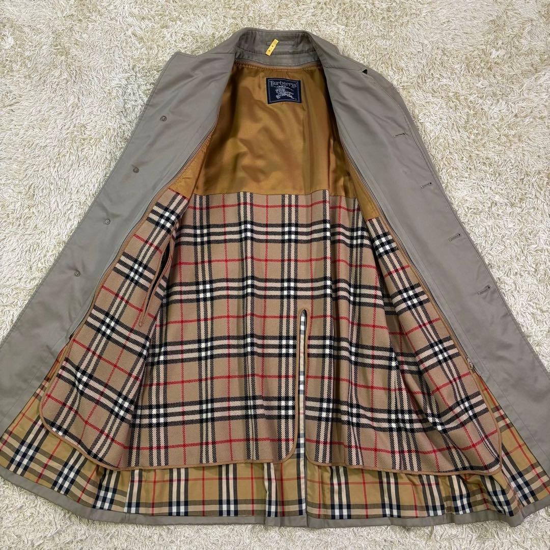 バーバリーズ　ノバチェック　ウールライナー　2way ステンカラーコート 170