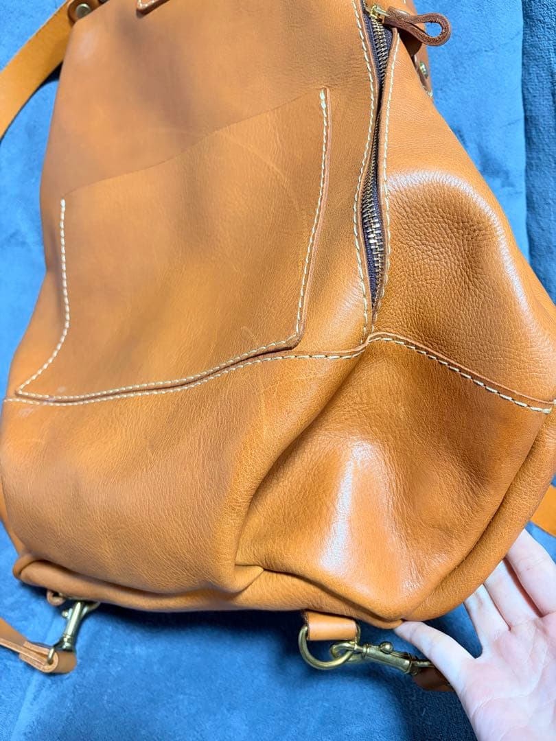 HERZ わんぱくリュック　Lサイズ　キャメル