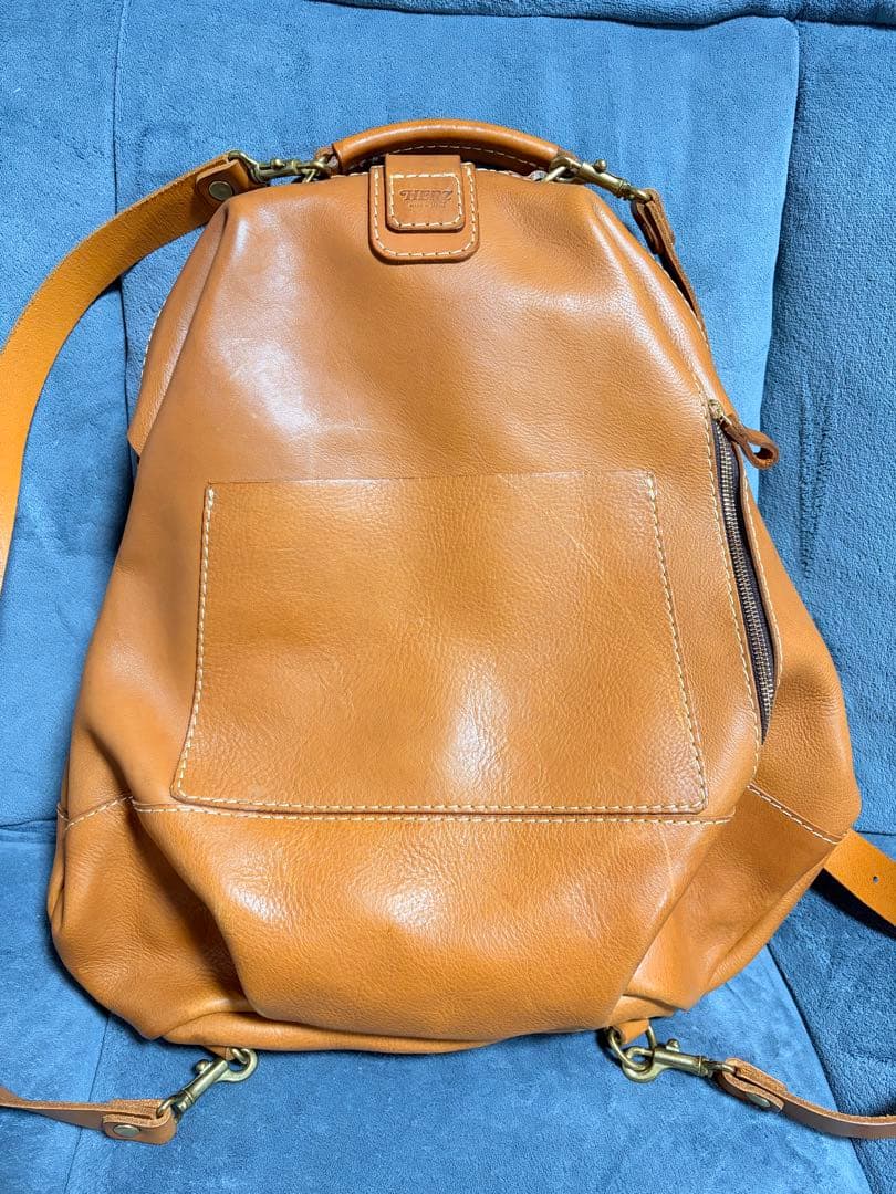 HERZ わんぱくリュック　Lサイズ　キャメル