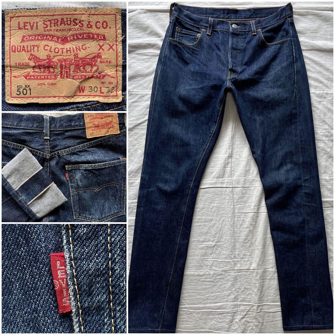 LVC LEVIS 501XX 501 w30 ダブルネーム 太耳 カスタム