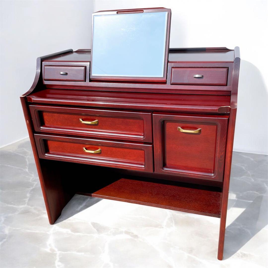 カリモク ライティングビューロー ライティングデスク 学習机 書斎机 レトロ