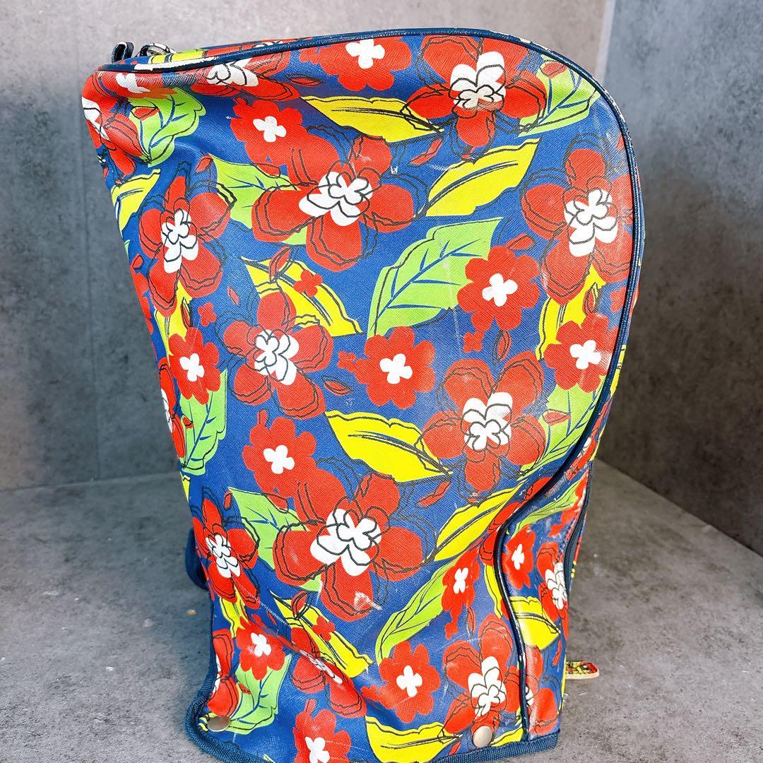 【希少】Callawayキャロウェイ　キャディバッグ　花柄　トロピカル　合成皮革