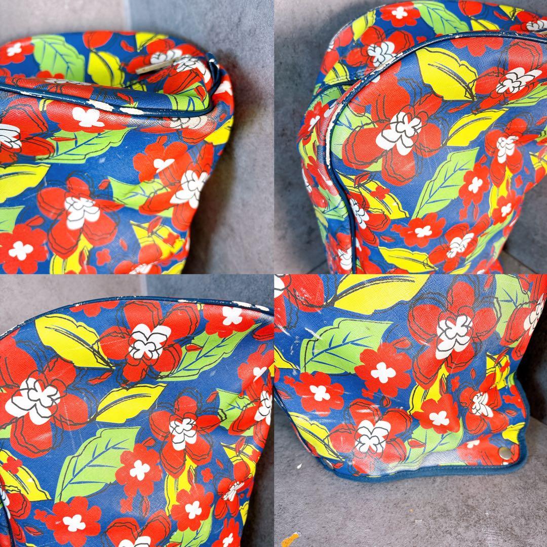 【希少】Callawayキャロウェイ　キャディバッグ　花柄　トロピカル　合成皮革