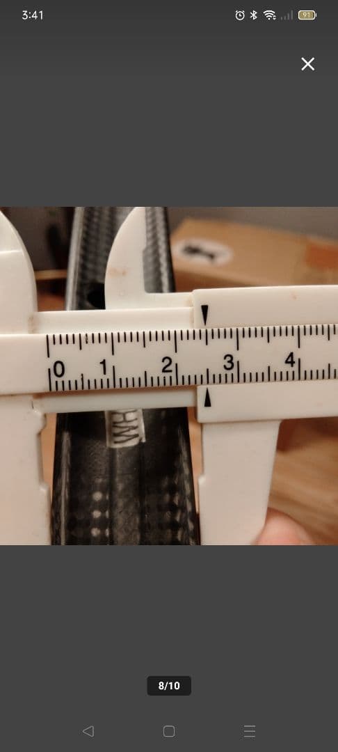 MAVIC チューブラー　カーボンリム　フロント16H