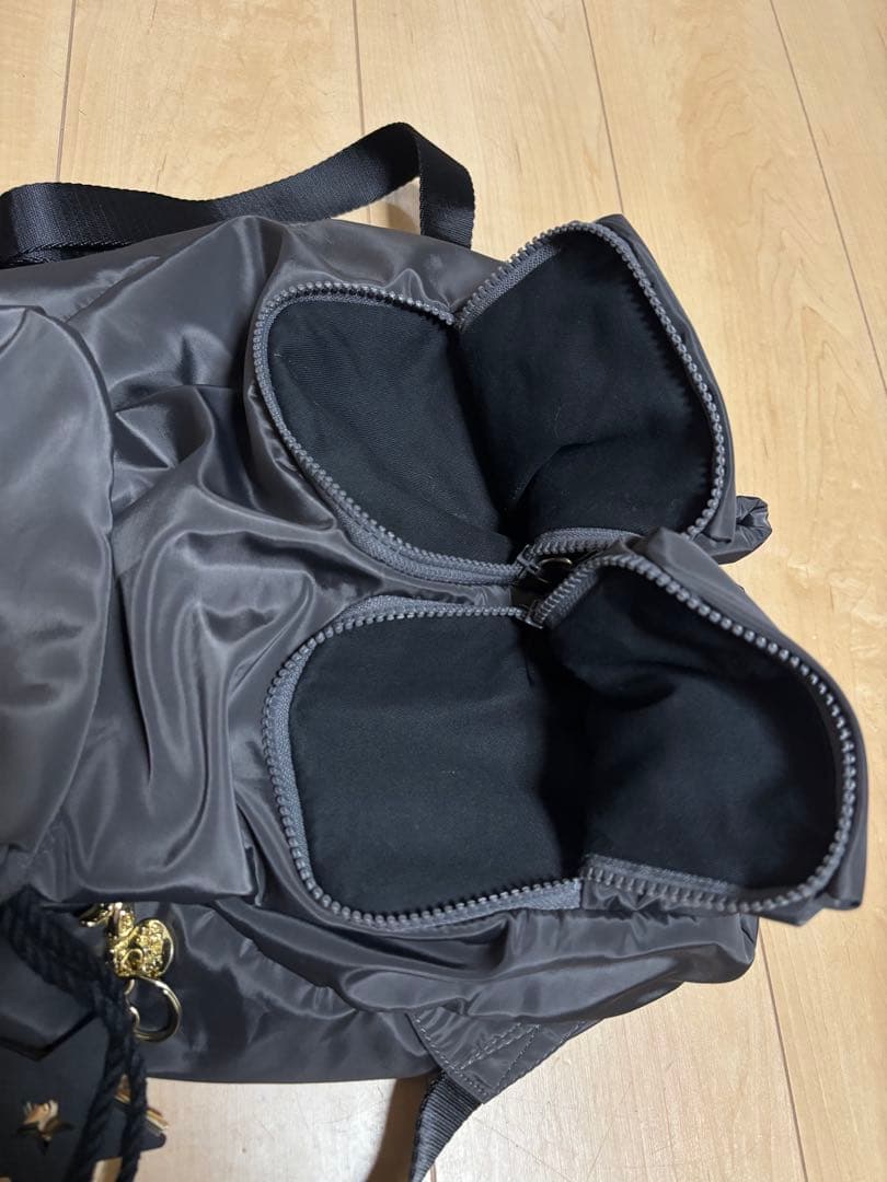 シーバイクロエ ジョイライダー リュック バックパック チャーム付き グレー