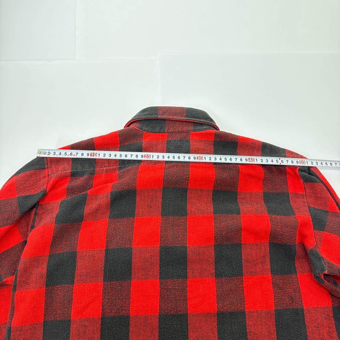 70.80s FIVE BROTHERヘヴィネルシャツブロックチェック