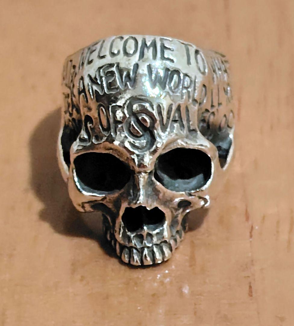 HYDE愛用品】希少！廃盤レア！THE ONENESS スカルリング - メルカリ