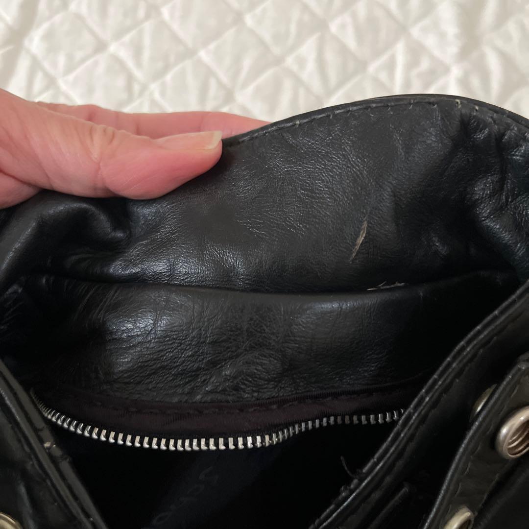 Schott《定番》シングルブラックライダースジャケット サイズ36