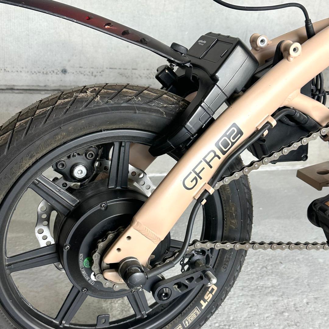 ★新品・未使用★glafit GFR-02電動アシスト自転車 走行距離1.4キロ