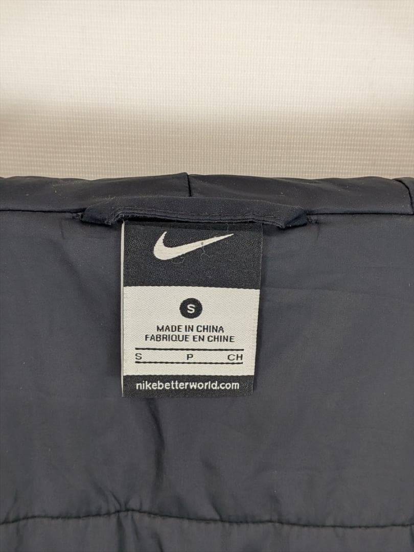 NIKE FCB バルセロナ 中綿 ロングコート S サッカー ベンチコート