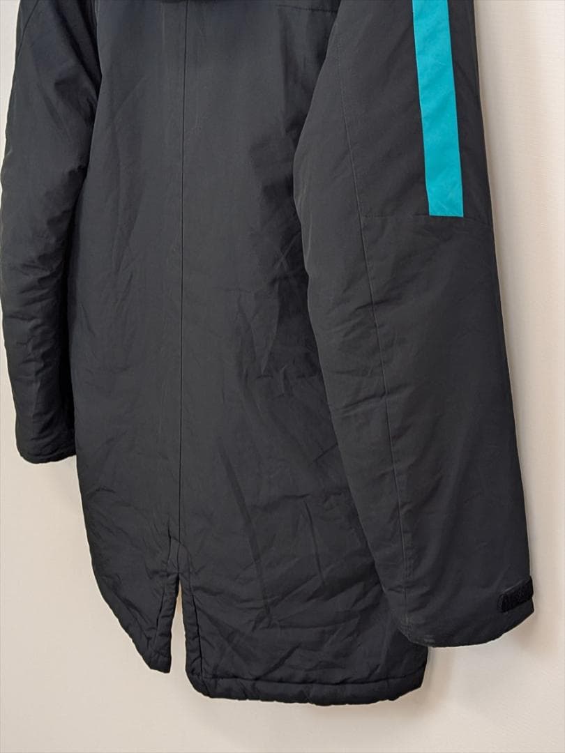 NIKE FCB バルセロナ 中綿 ロングコート S サッカー ベンチコート