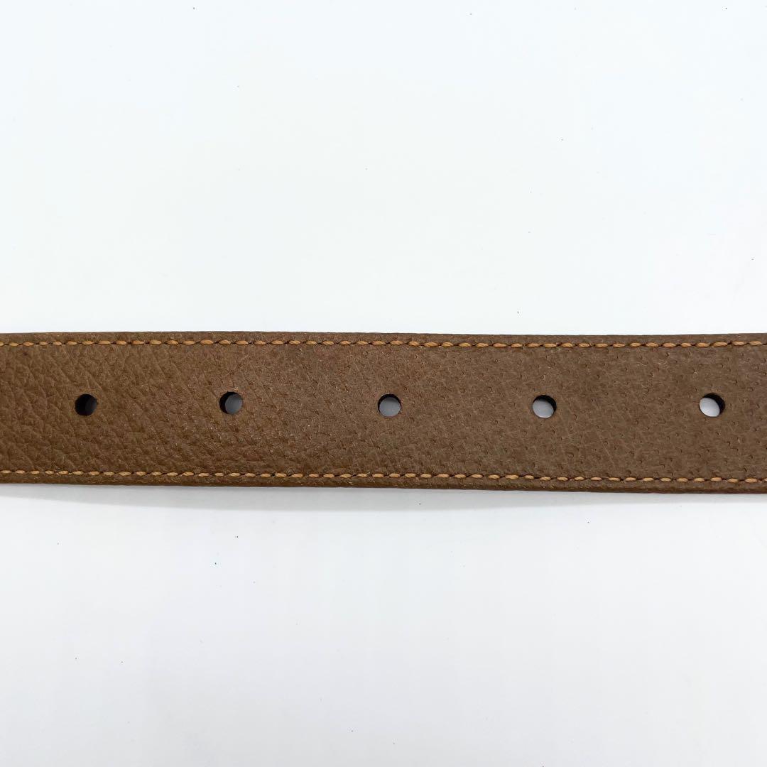 極美品　GUCCI グッチ オールドシェリーライン バックルベルト　GGバックル