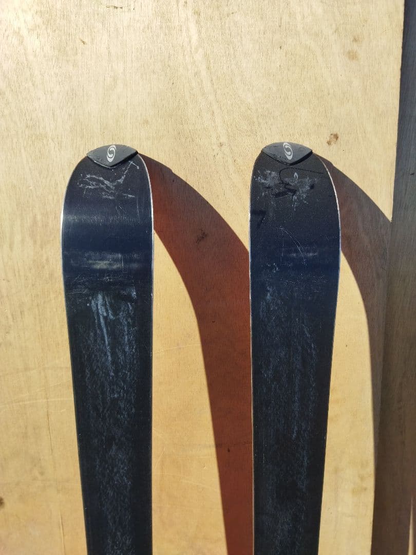 SALOMON サロモン スキー板 オレンジ色 pilot ビンディング