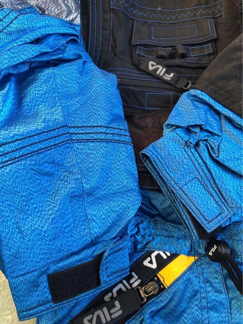 FILAスキーウェア　上M、下L　メンズ