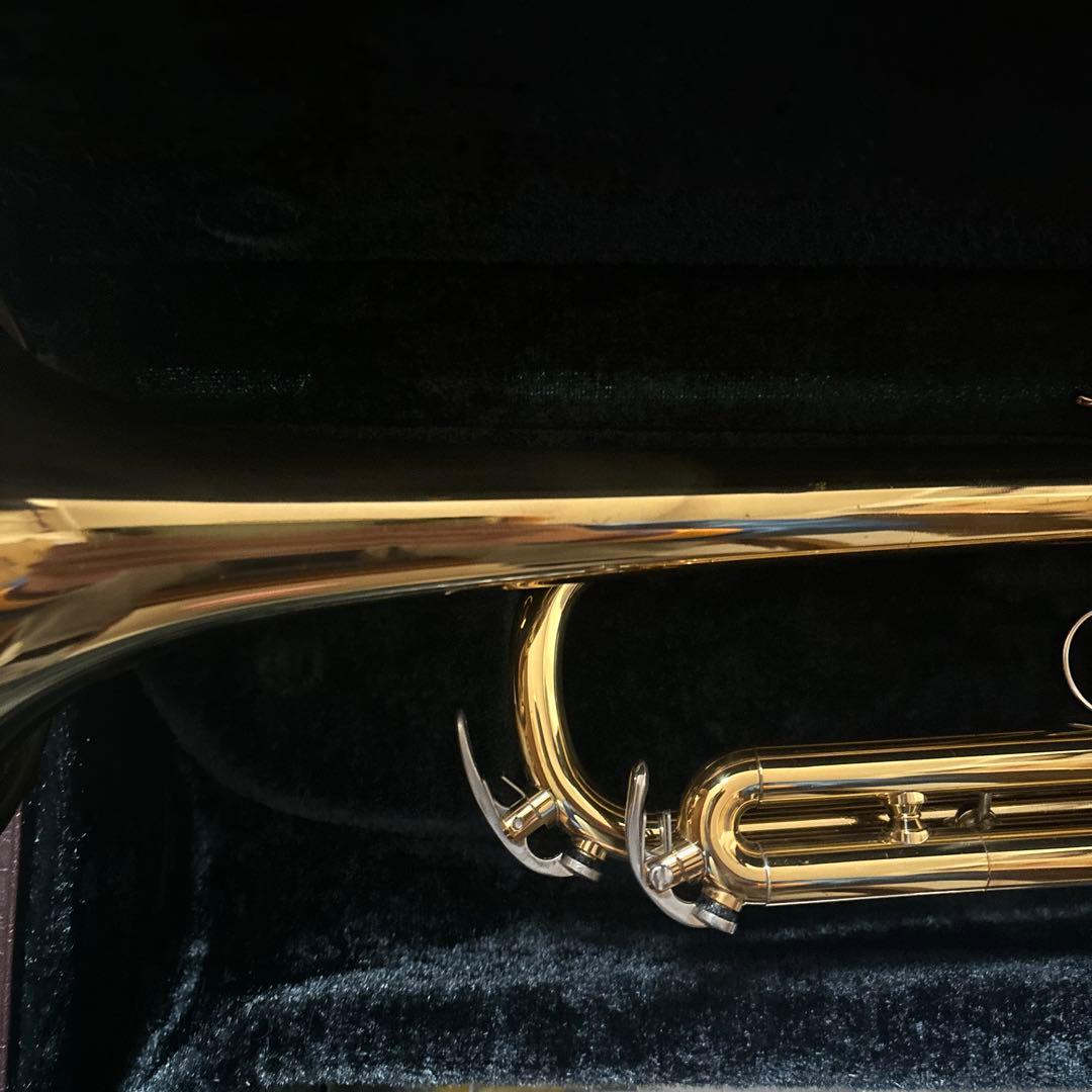 YAMAHA YTR-6320トランペット本体 ゴールド ハードケース付き