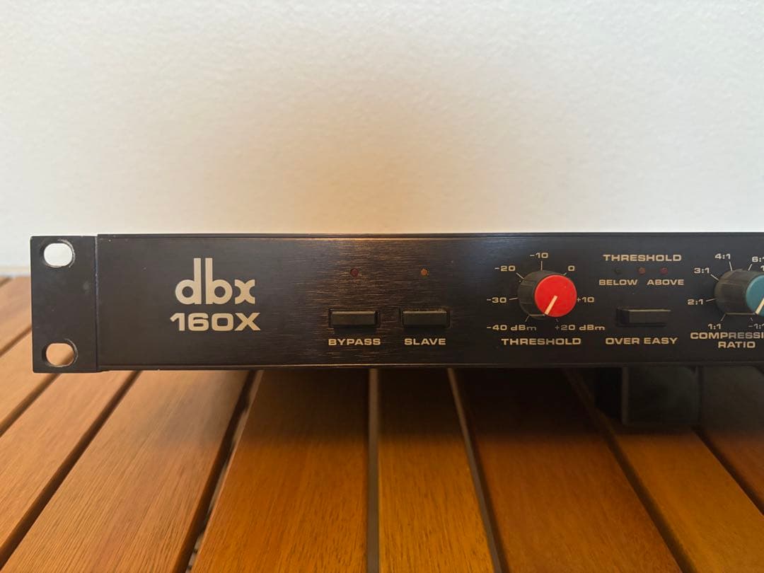 DBX 160X 名機コンプレッサー/リミッター動作確認済み ②