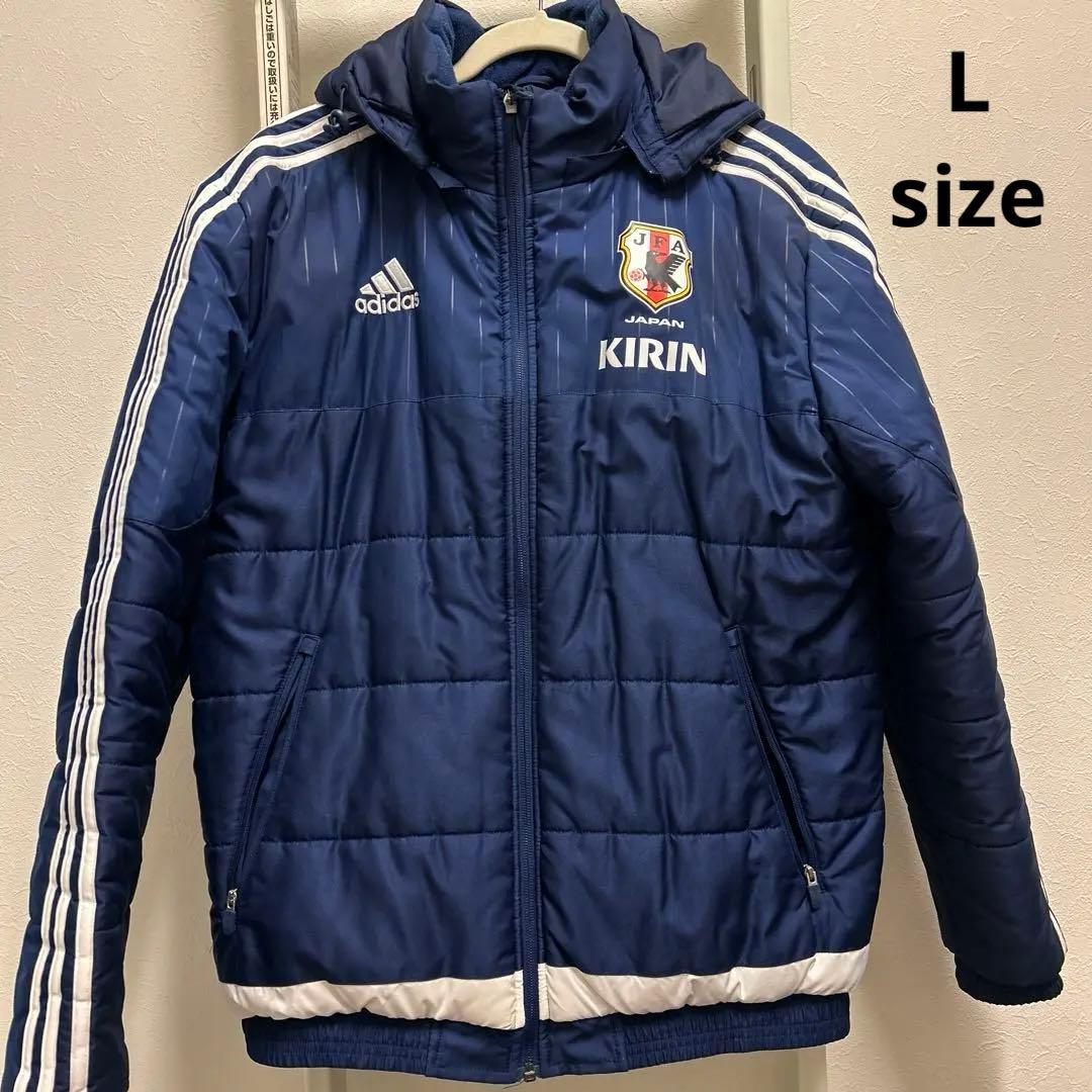 アディダス ダウンジャケット サッカー日本代表モデル Lサイズ - メルカリ