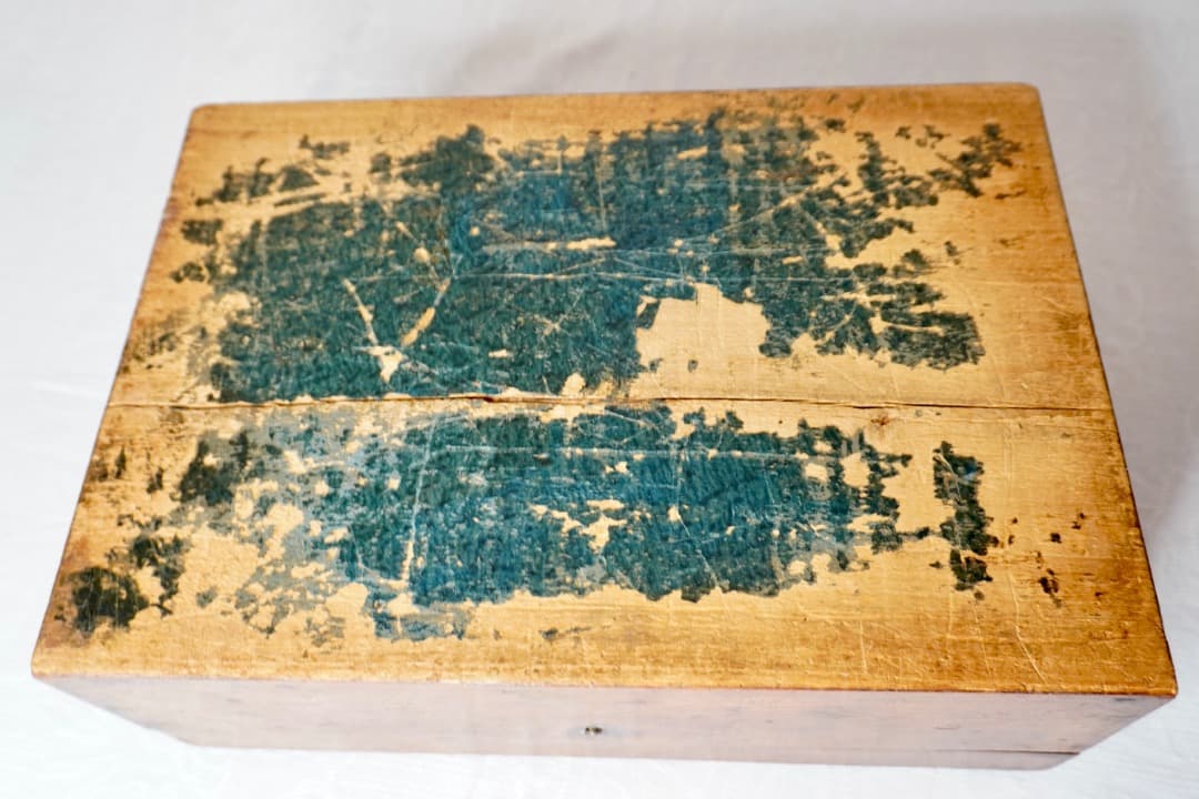 フランス アンティーク ソーイング ジュエリーボックス 1920年代の通販