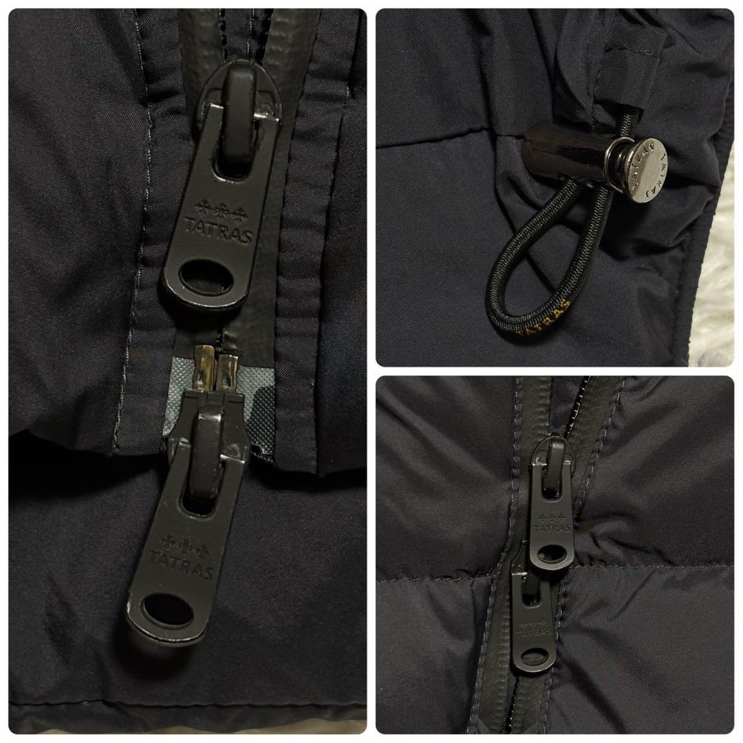高年式/美品/ハンガー付✨タトラス ダウンジャケット ボルボレ 2way 黒