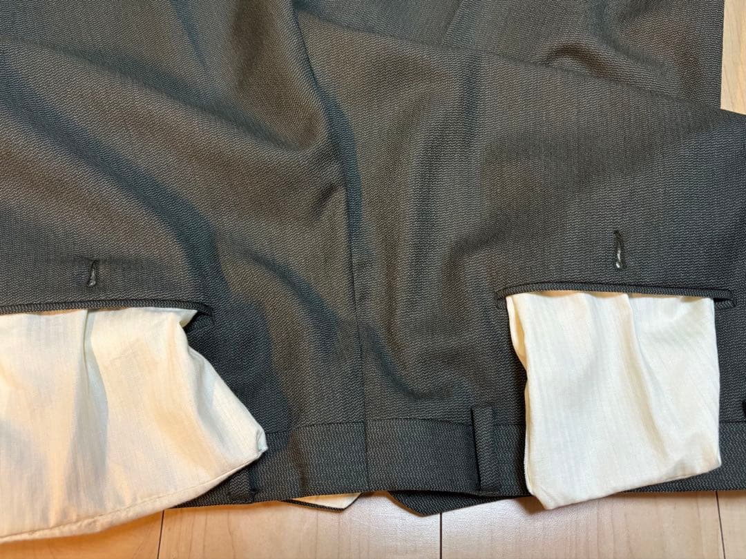 GIORGIO ARMANI スーツ上下　グレーグリーン