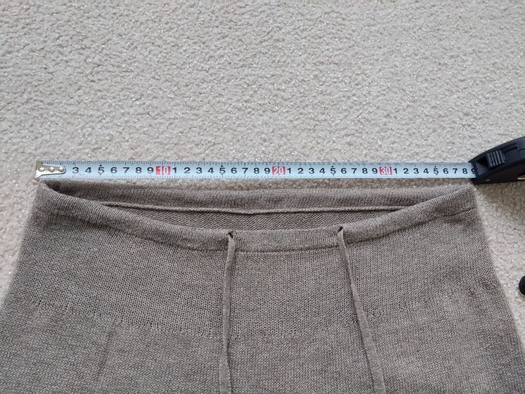 本日限定値下げ❢プリスティン ヤク ニットパンツ　オーガニックコットン 天然素材