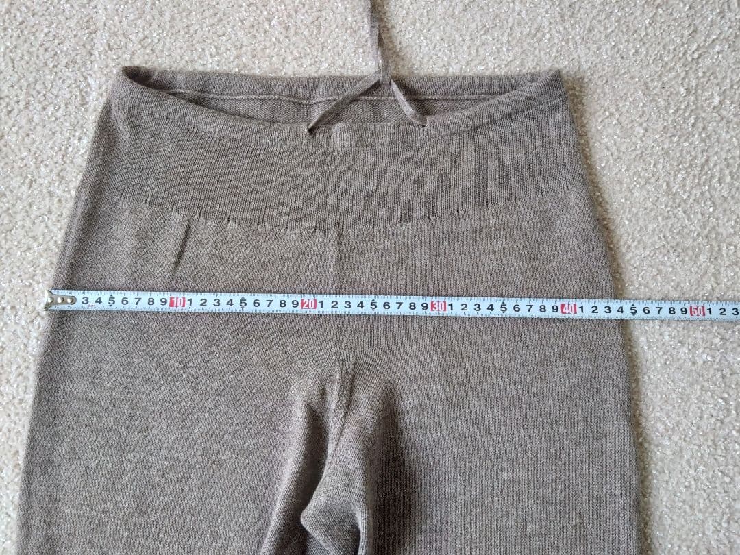 本日限定値下げ❢プリスティン ヤク ニットパンツ　オーガニックコットン 天然素材