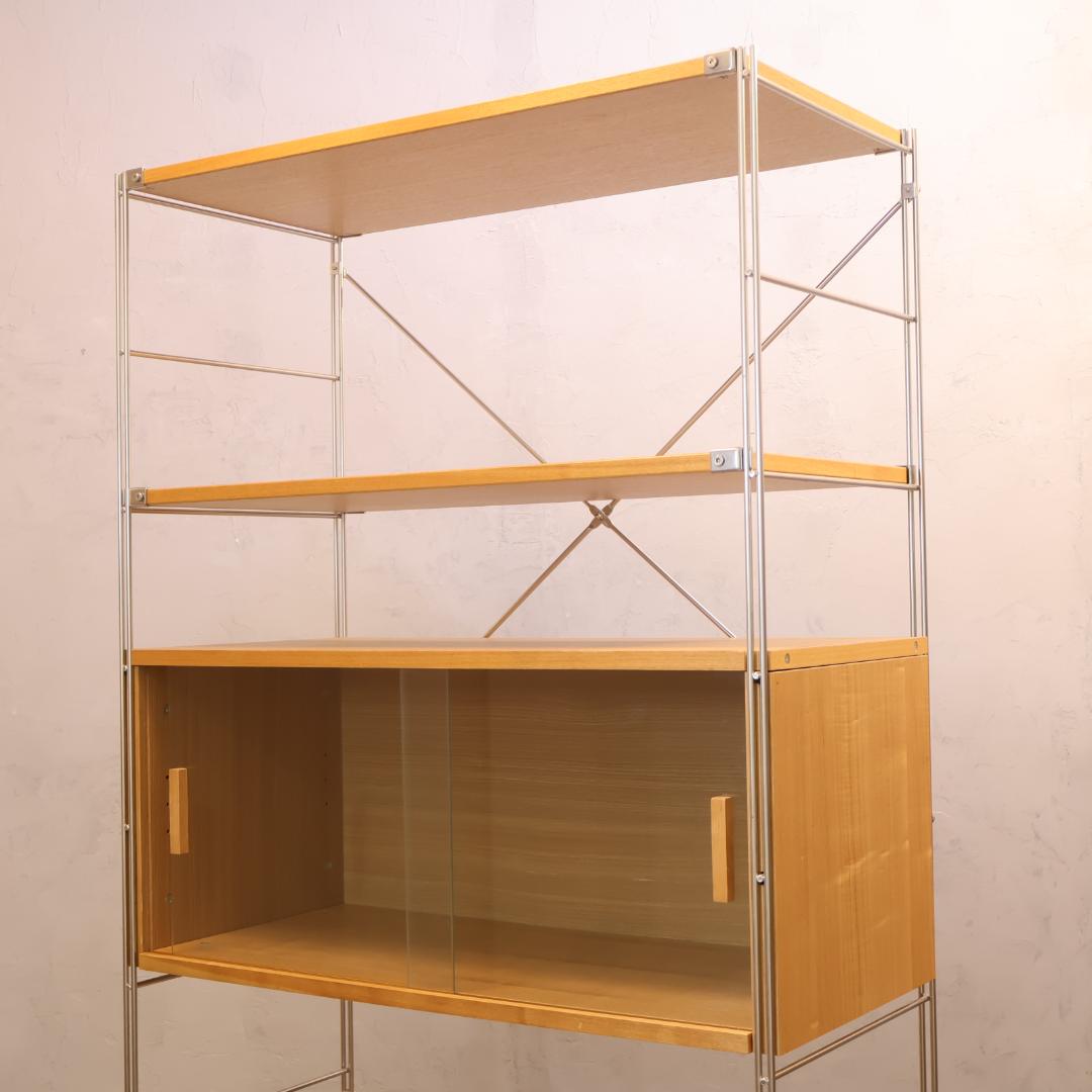 無印良品(MUJI)の人気のタモ材 ステンレス ユニットシェルフ/引き出し