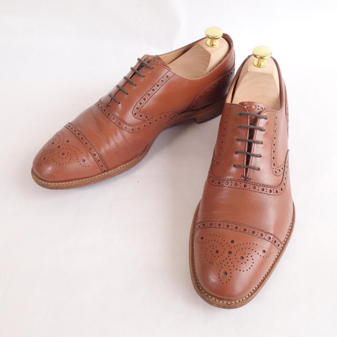 ☆送料無料☆美品☆チーニー茶靴 28cm 幅広☆イギリス製 - メルカリ