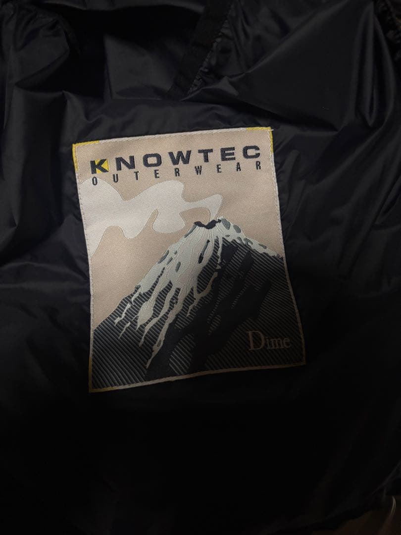 Dime ダウンジャケット　ブラック　正規品