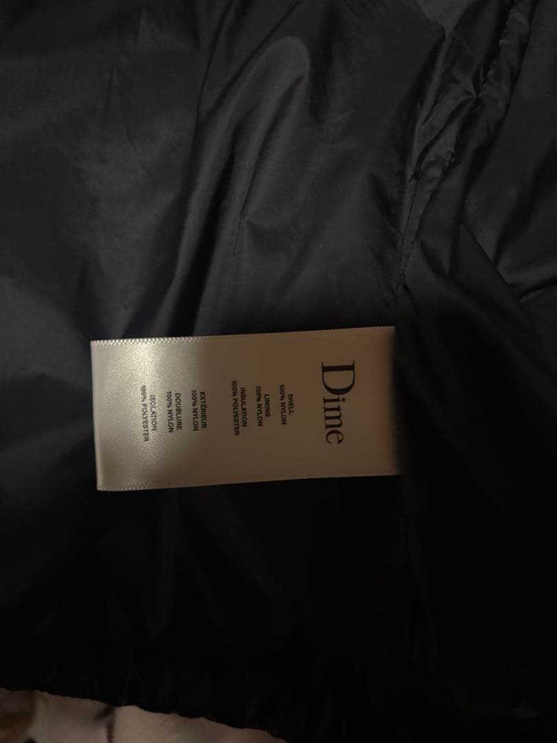 Dime ダウンジャケット　ブラック　正規品