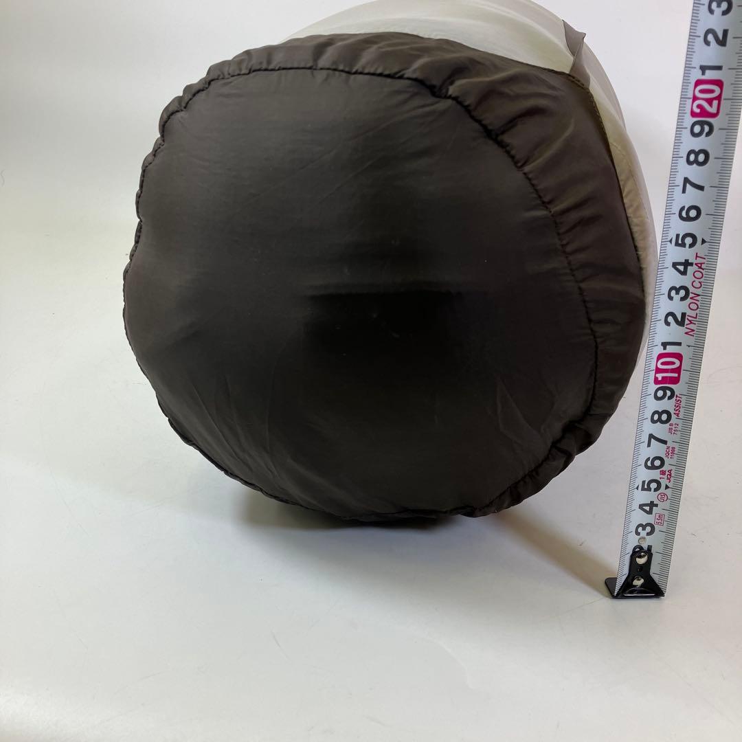 ネイチャーハイク ダウン シュラフ ベージュ／レッド キャンプ アウトドア