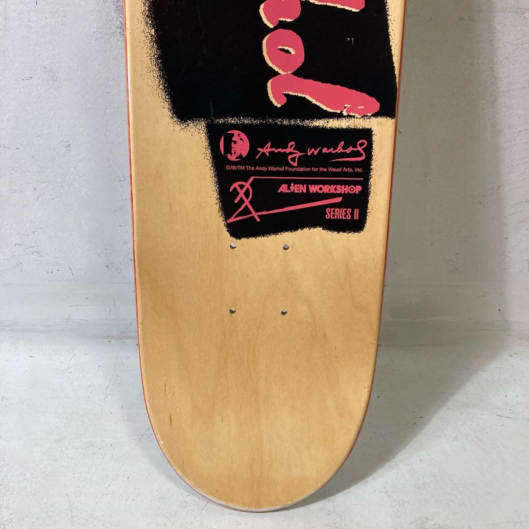 アンディ・ウォーホル×エイリアンワークショップ Ⅱ モナリザ スケートデッキ