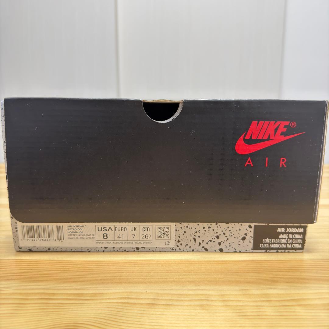 シューズ(男性用) Nike Air Jordan 5 Retro \"Grape\" (2025)