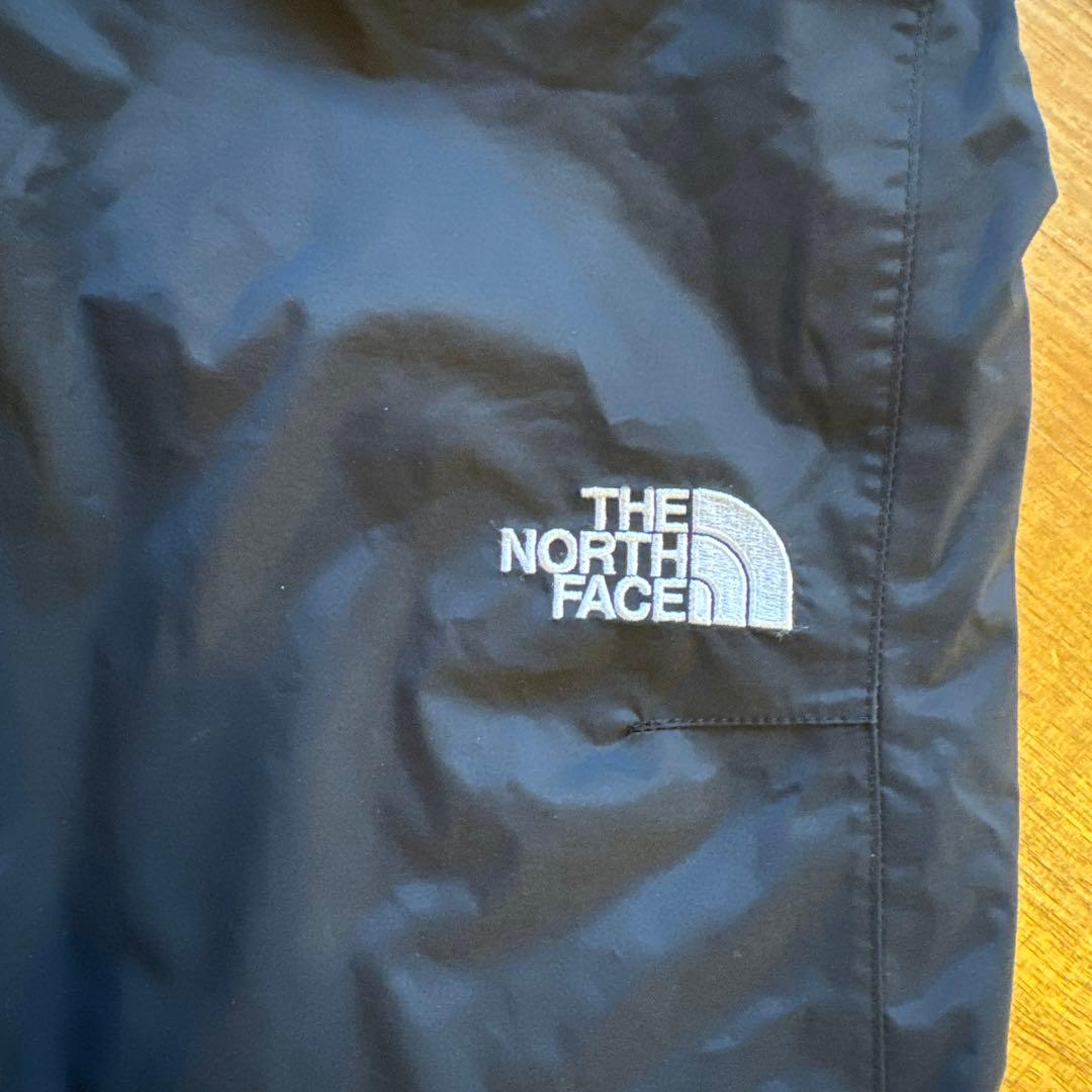 極美品　140 ノースフェイス　スノーウェア　スキースノーボード　ビブパンツ　黒