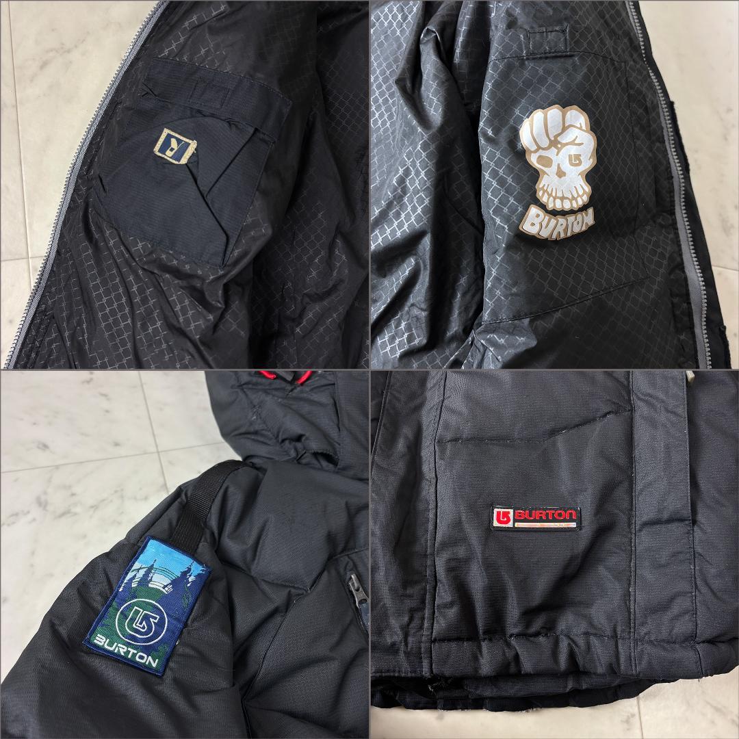 バートン BURTON スノーボードウェア M スノボ ボード ブラック