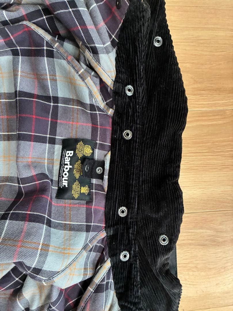 英国産　Barbour バブァー ビデイルSL 40 (黒)