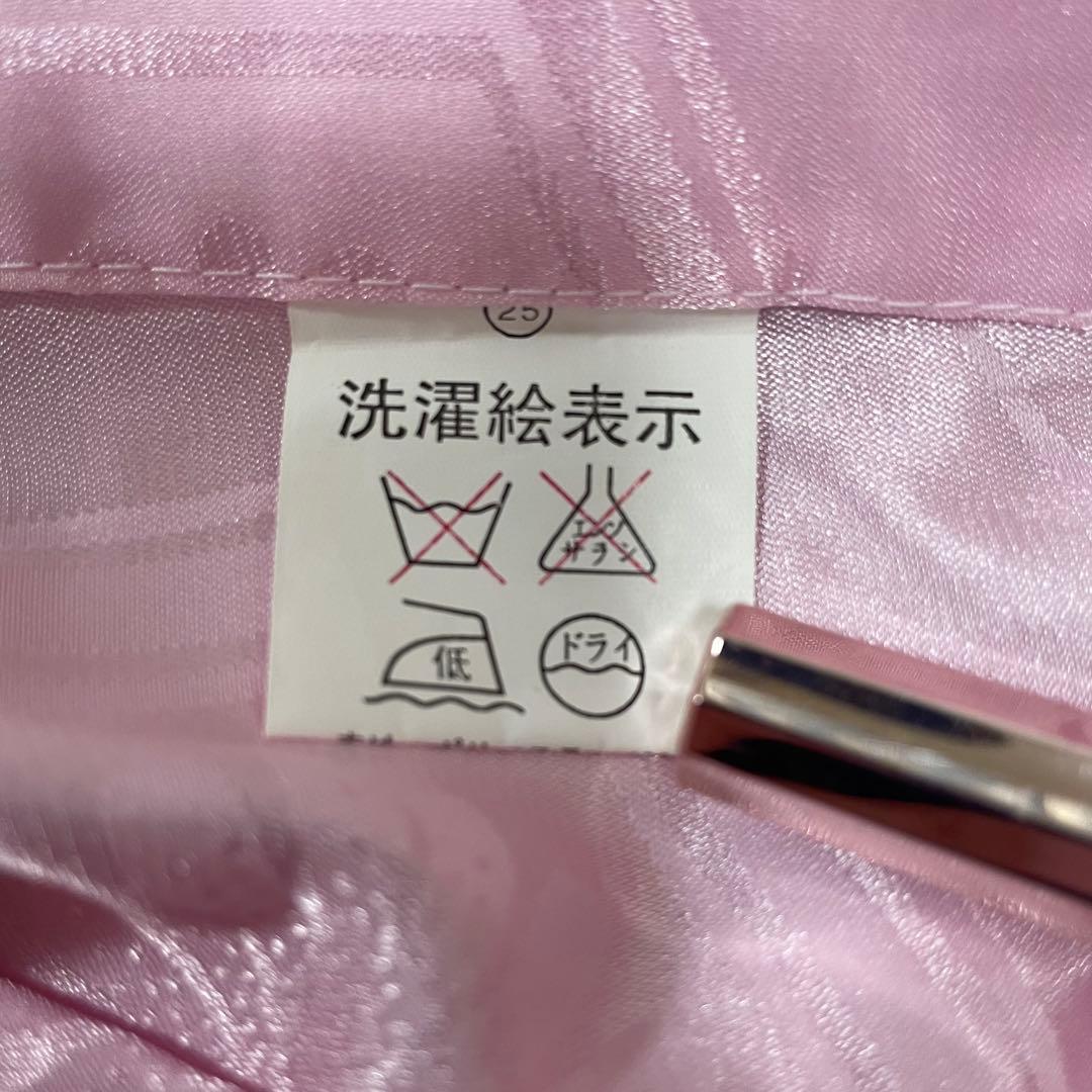 《七五三》3歳 正絹お着物セット 正絹被布 草履 バッグ 髪飾り付き