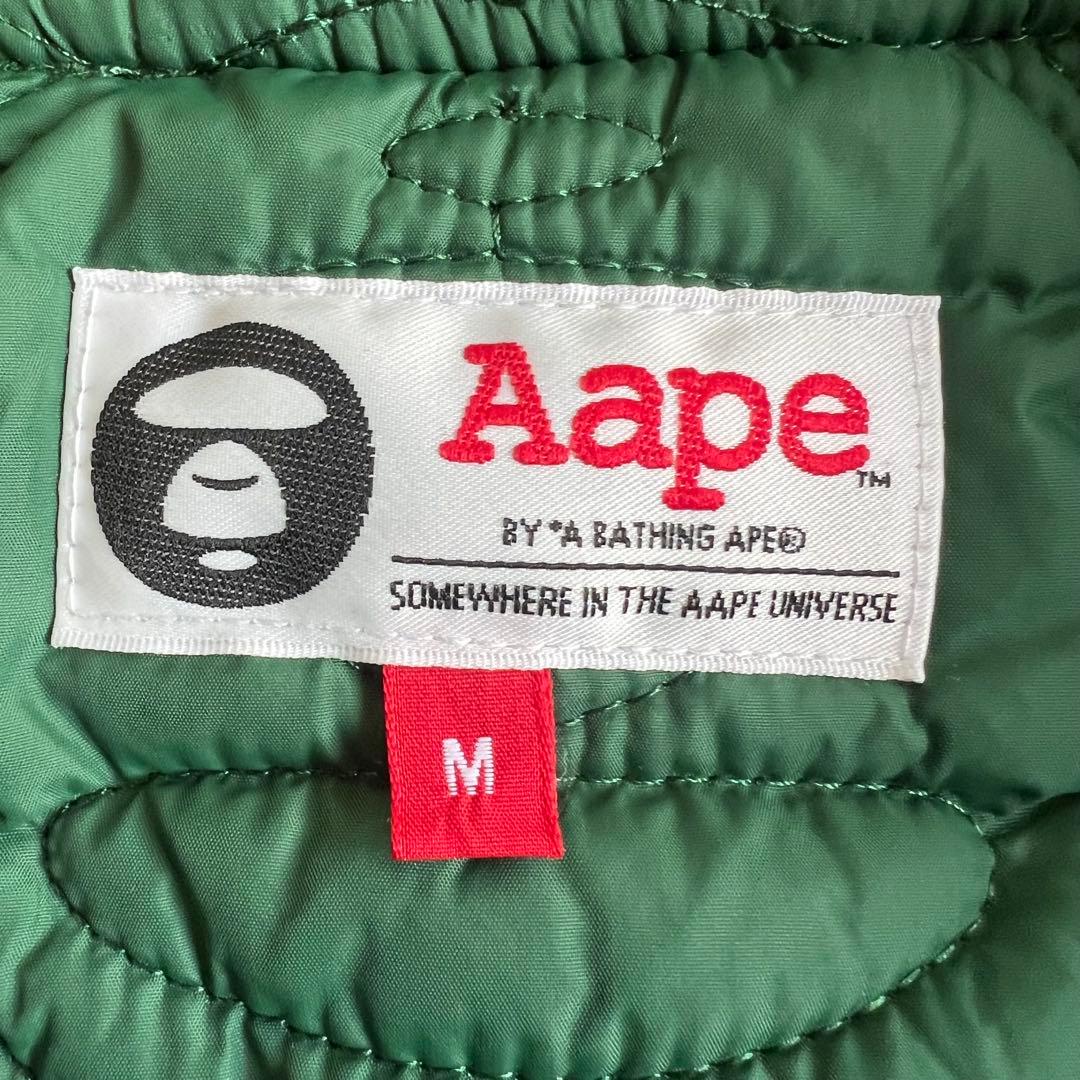 AAPE アベイシングエイプ UNIVERSE サテンボンバージャケット M - メルカリ