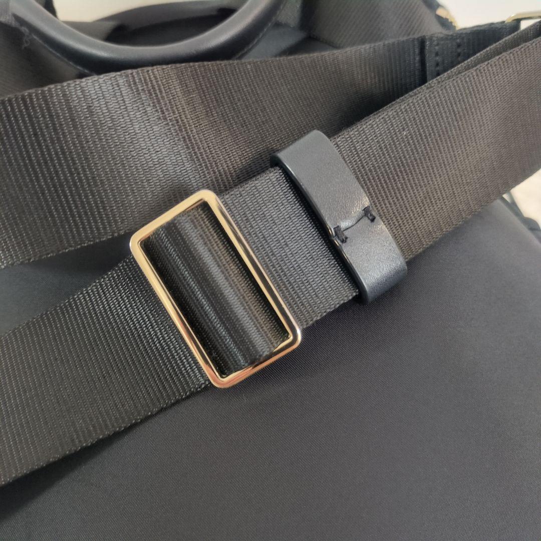 ✨️極美品✨️TOCCA リュックサック Lサイズ 黒　撥水ナイロン　A4収納可