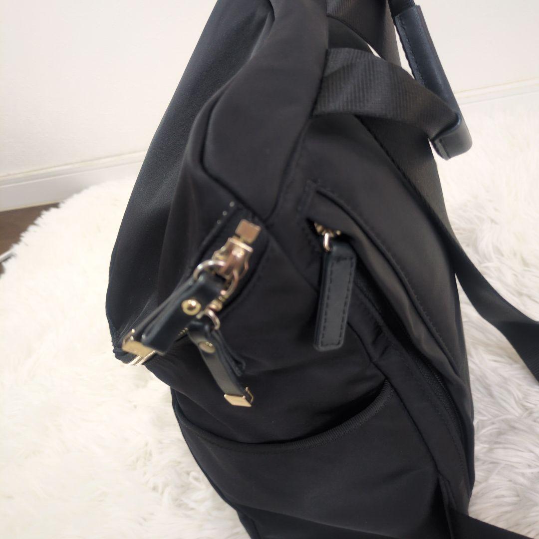 ✨️極美品✨️TOCCA リュックサック Lサイズ 黒　撥水ナイロン　A4収納可