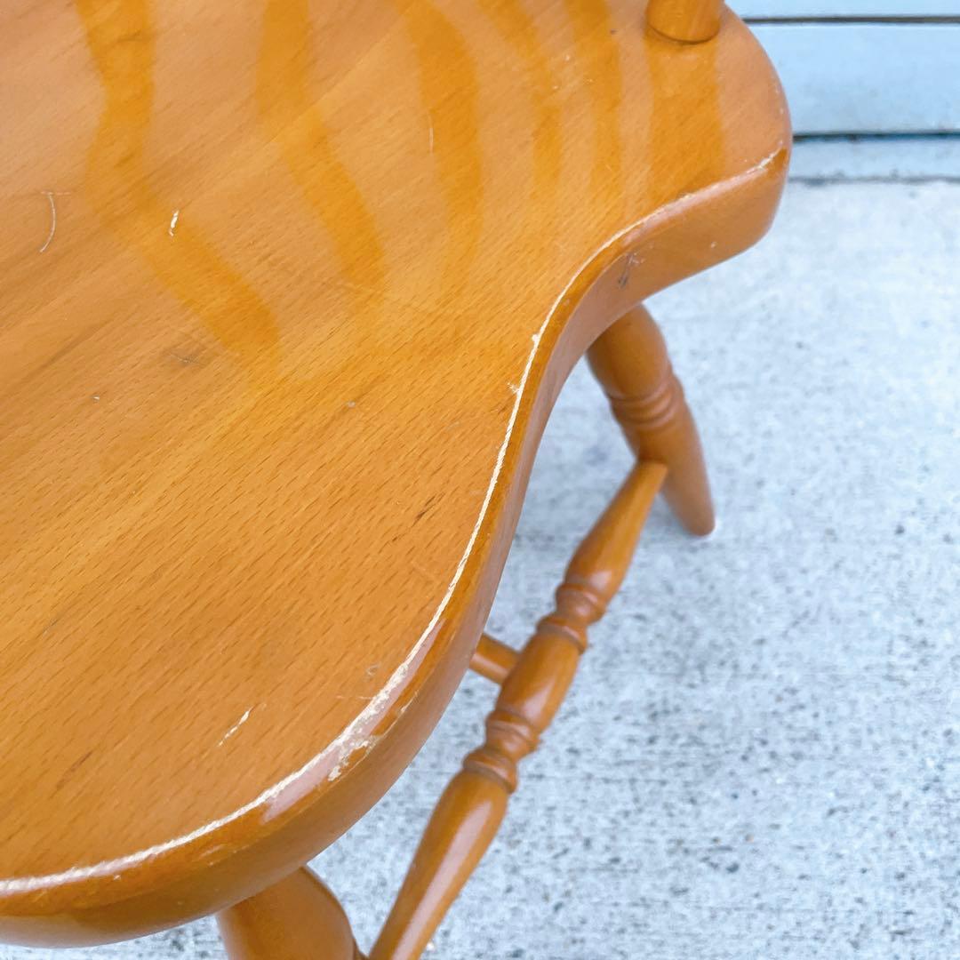 【美品送料込】飛騨産業 ヒダサンギョウ キツツキマーク ウィンザー チェア