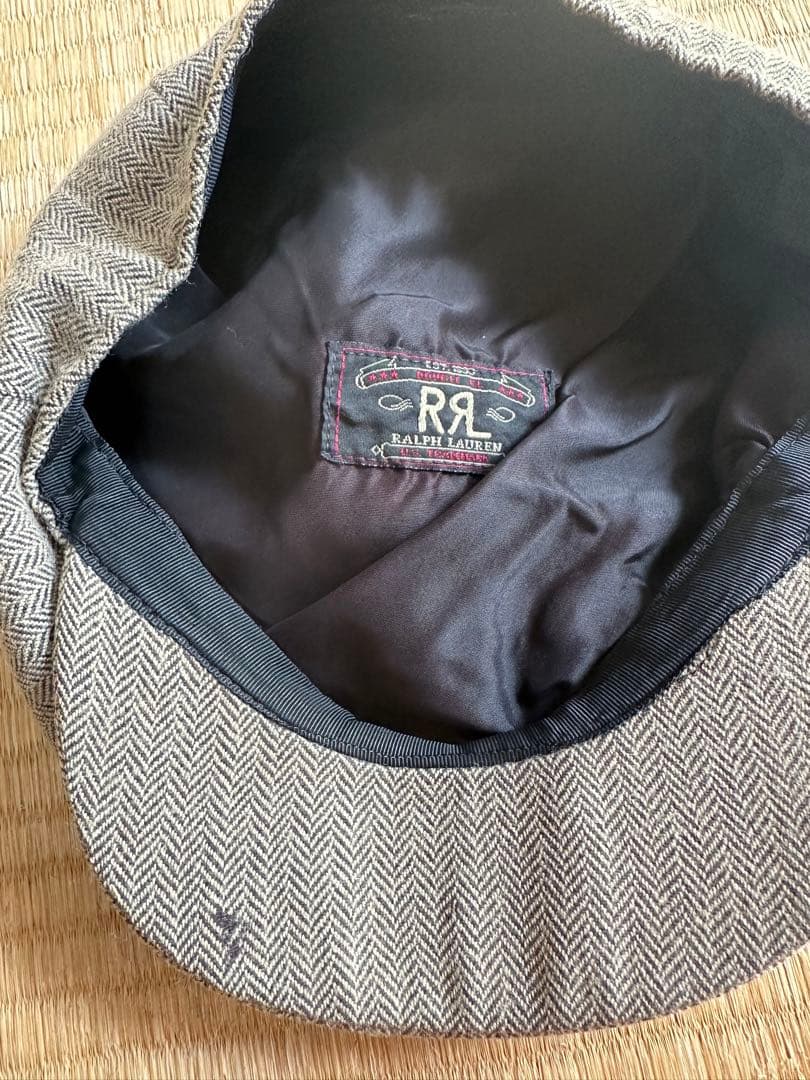 スペシャル RRL 三ツ星黒タグ USA製 キャスケット　ボルチモア　デップ