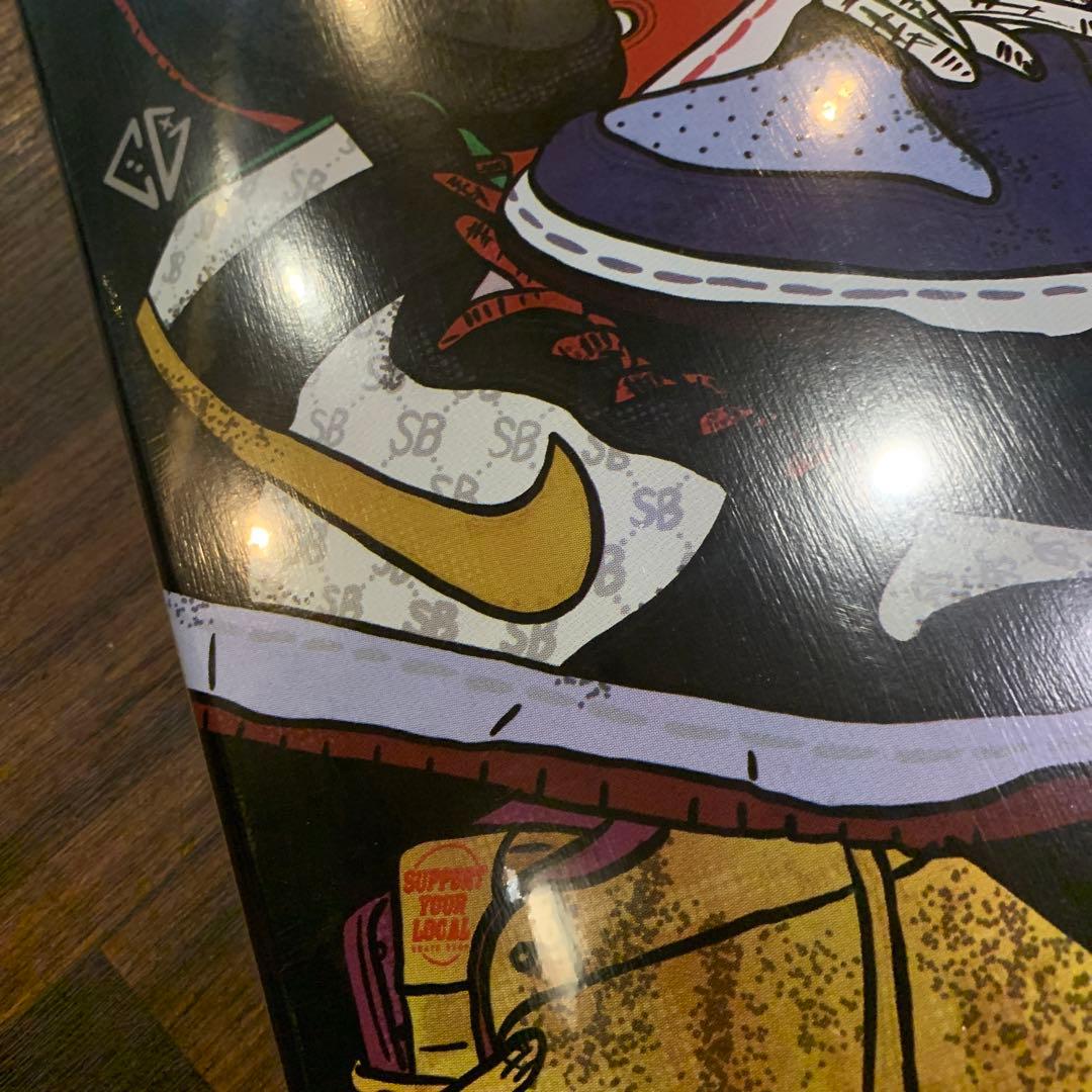 新品NIKE SB OR NOTHING スケートデッキ 8 ダンク ブレーザー