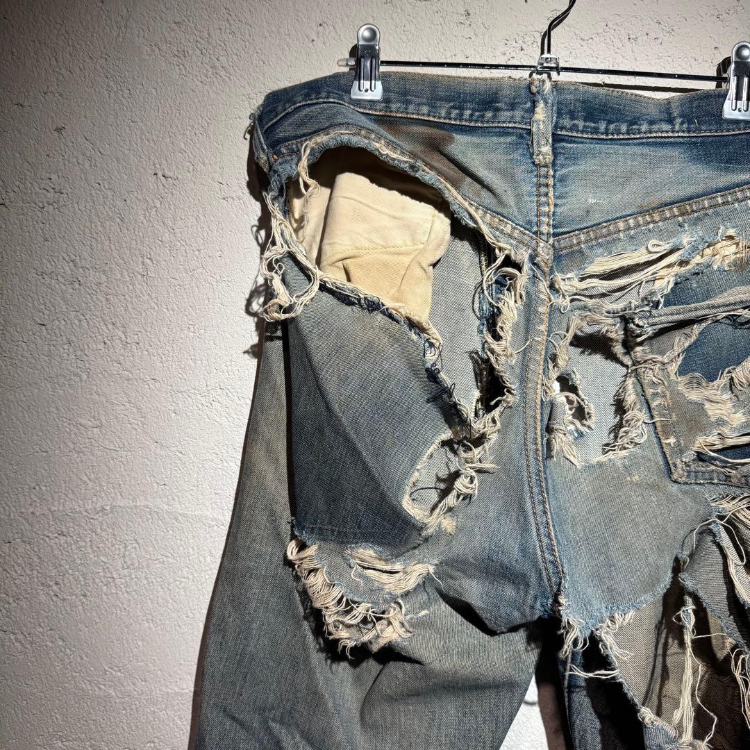 【Levi's 】60s-70's BIGE 501 ボロ W34 L31 相当