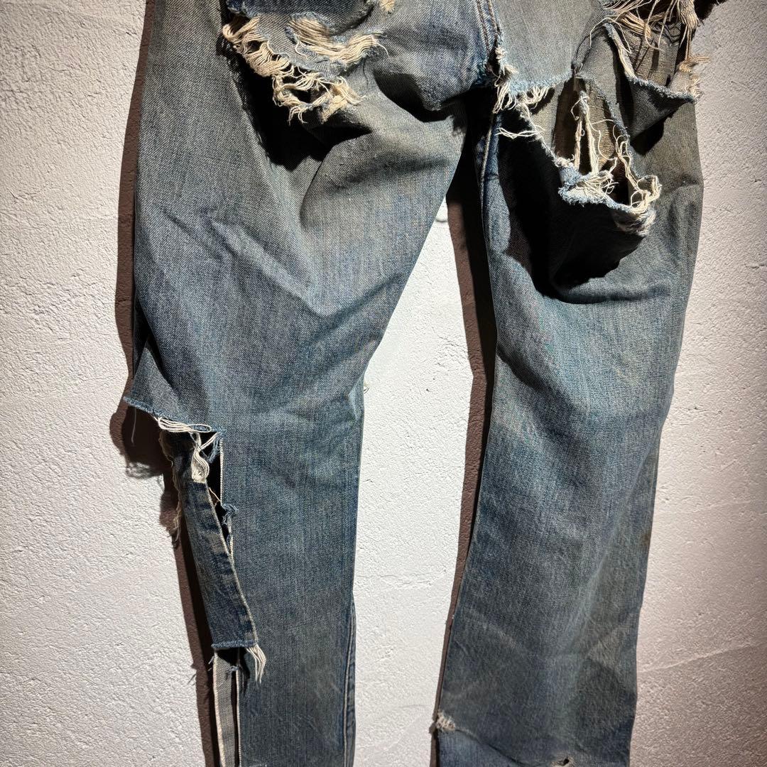 【Levi's 】60s-70's BIGE 501 ボロ W34 L31 相当