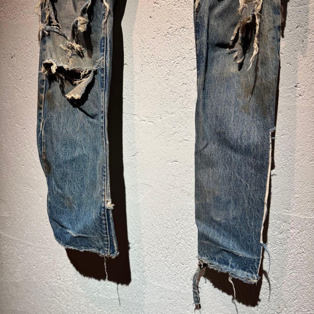 【Levi's 】60s-70's BIGE 501 ボロ W34 L31 相当