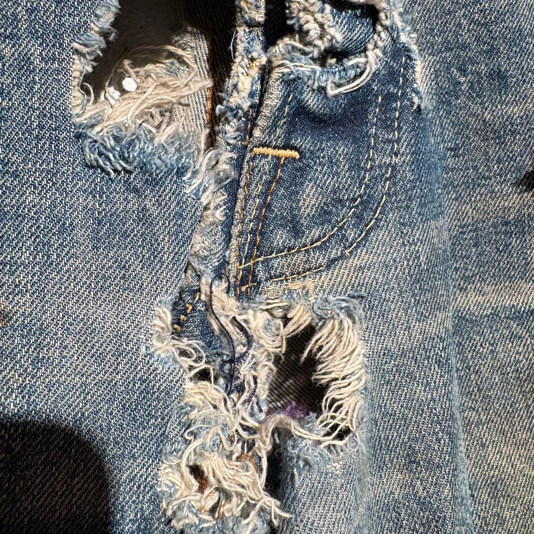 【Levi's 】60s-70's BIGE 501 ボロ W34 L31 相当