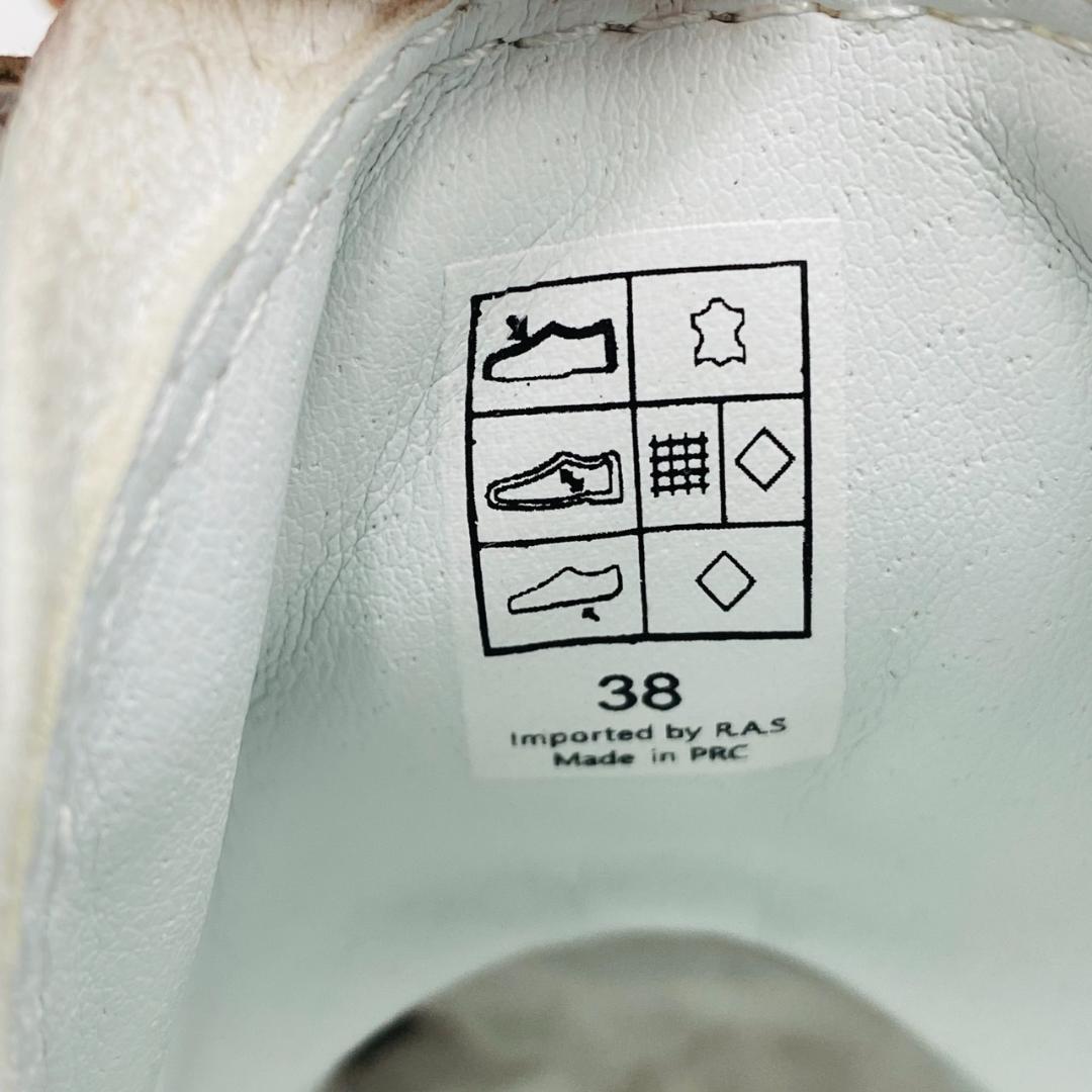 新品タグ付　NO NAME　ノーネーム　ハイカットスニーカー　レースアップ　38