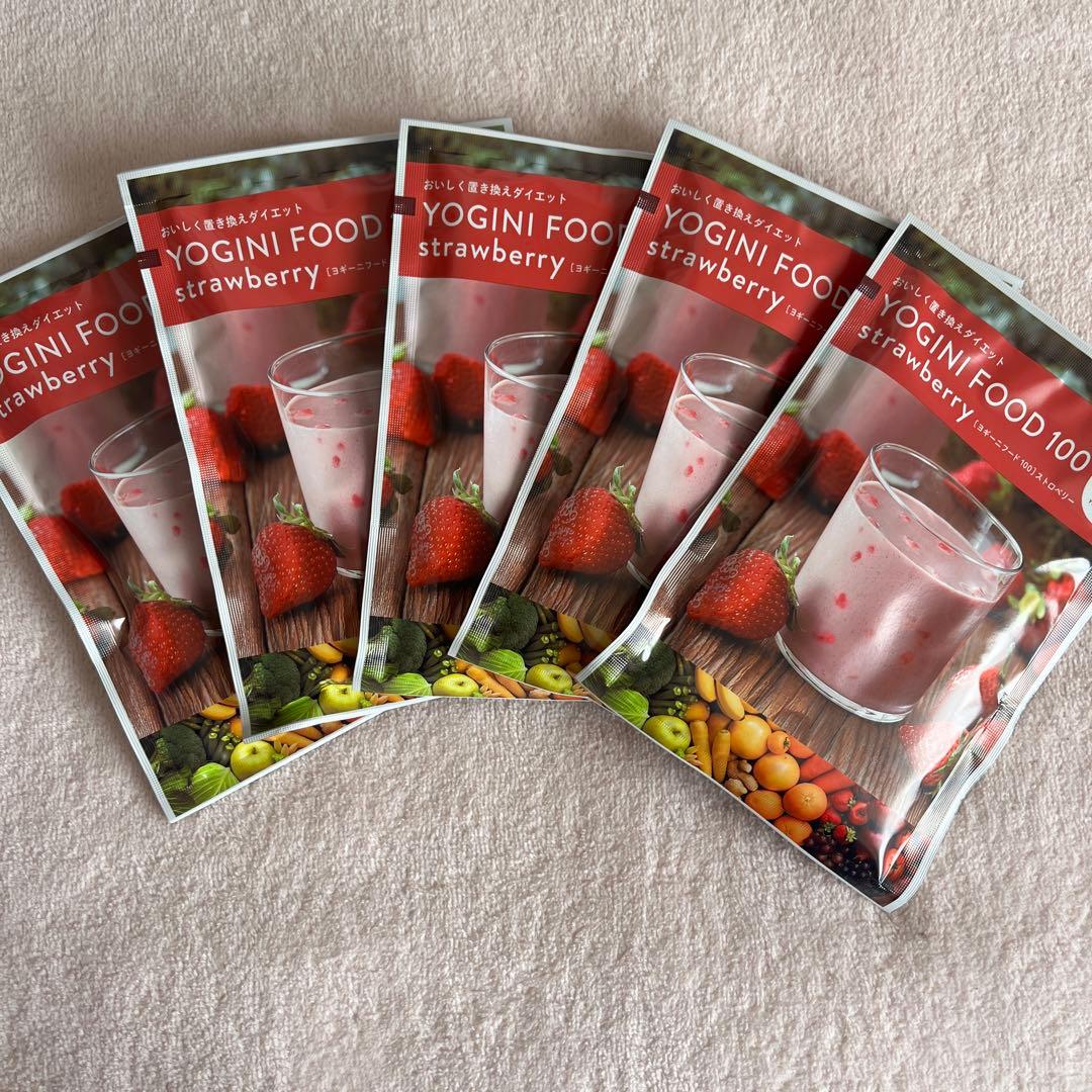 YOGINI FOOD strawberry 5袋セット - メルカリ